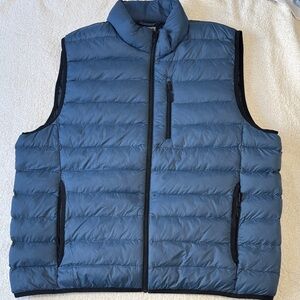 32 Degrees Men's Slate Blue Puffer Vest - XL